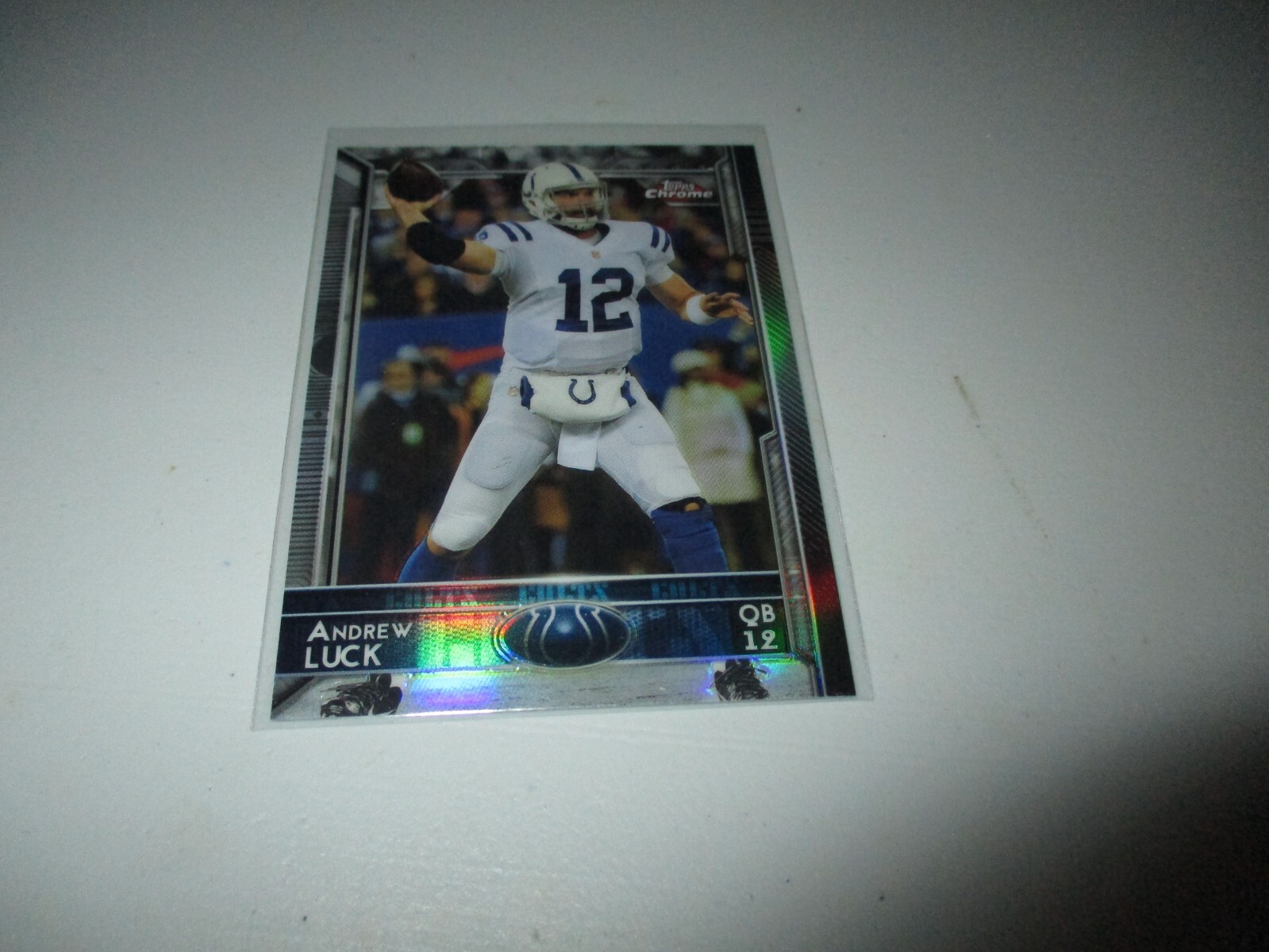 Andrew Luck 2015 Topps Chrome Refractor #6