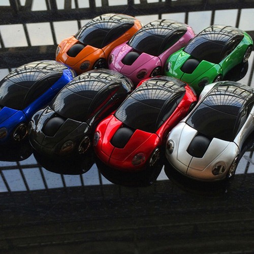 2.4GHz 3D Car Shape Drahtlose optische USB-Gaming- ohne Batterie für - Bild 3 von 10