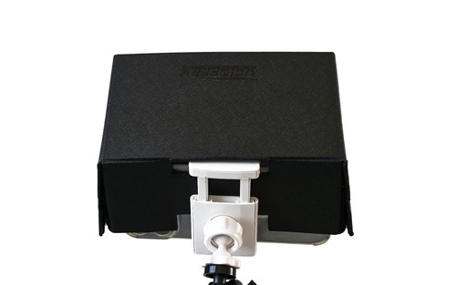 Capucha parasol plegable con abrazadera y adaptador de trípode para teléfono iPhone de 5 pulgadas - Imagen 28 de 36