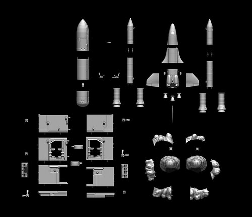 File STL Space Shuttle for all 3D printer on platform and take off phase lamp - 第 10/12 張圖片