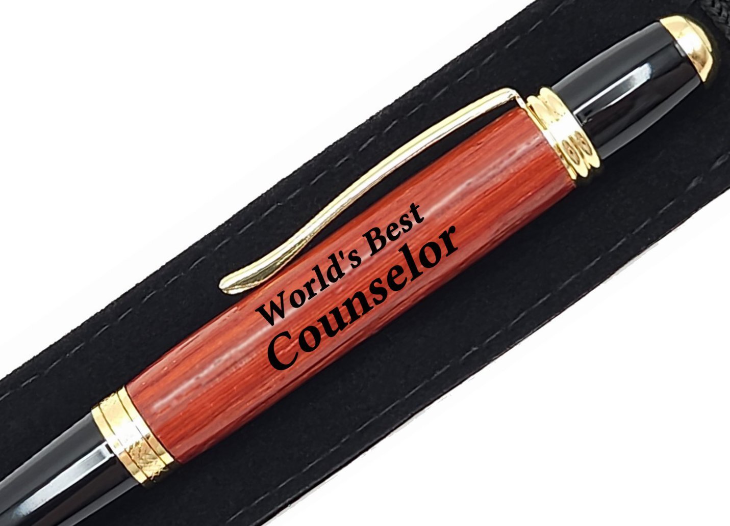 Worlds Best Counselor Engraved Pen Gift Idea for Counselors