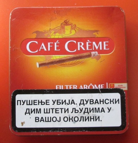 Сигариллы Henri Wintermans Cafe Cream арома фильтр 10шт (8720400100743)