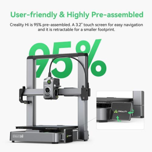 🔥On Sale!Creality Hi 3D-Drucker 500mm/s High Speed - Bild 9 von 11