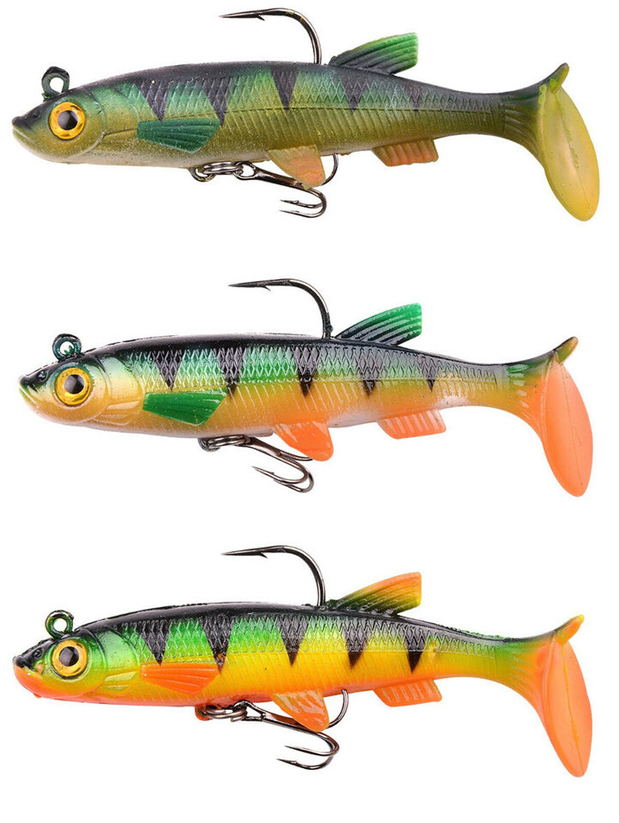 Montage leurre souple brochet avec un swimbait type big bait