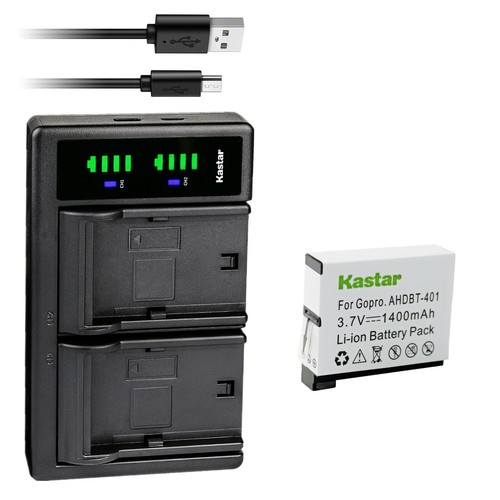 Kastar Battery LTD2 Charger for GoPro Hero 4 GoPro HERO4 Black Sport Camera - Picture 8 of 11