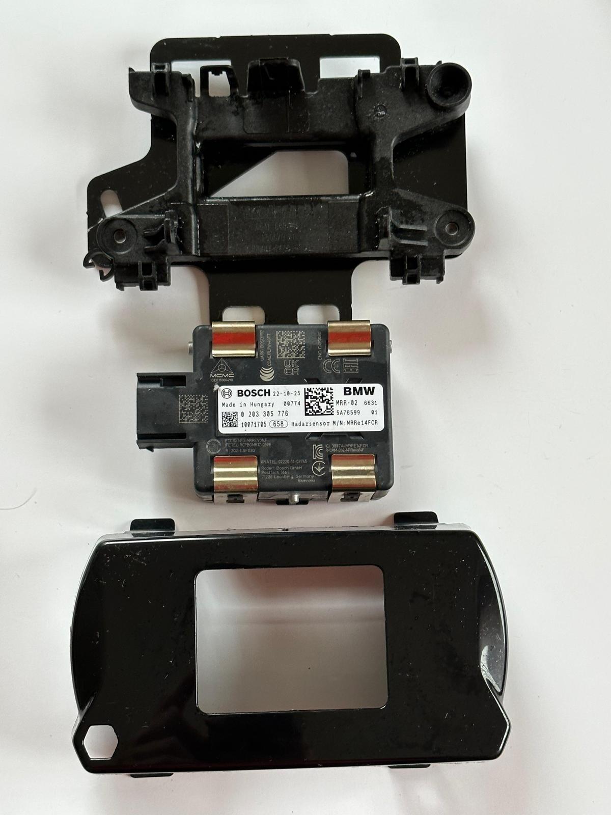 OEM BMW FRONT CRUISE DISTANCE RADAR SENSOR 66315A78599 01 OEM | eBay