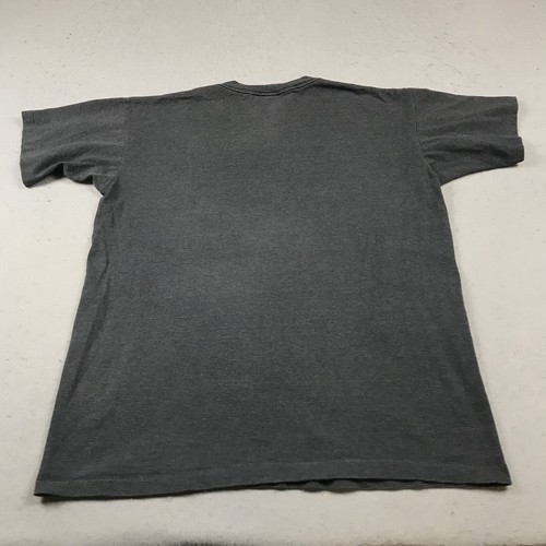 VINTAGE Oklahoma State Cowboys Shirt Mens Large Gray Single Stitch Pistol Pete - Picture 7 of 10