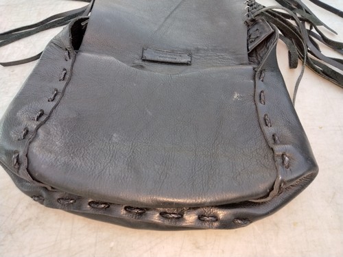 WENDY NICHOL Purse Shoulder Bag Fringe Black **READ** More photos in listing - Picture 14 of 23