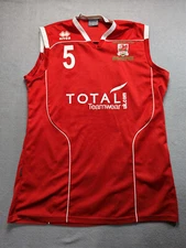 errea Welsh Universities EDINBURCH 2010 mens size L red tank top