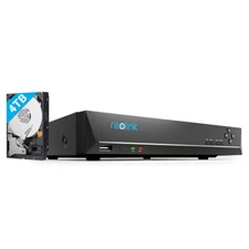 Reolink 16CH PoE NVR Network Video Recorder for Security IP Camera System 4TB