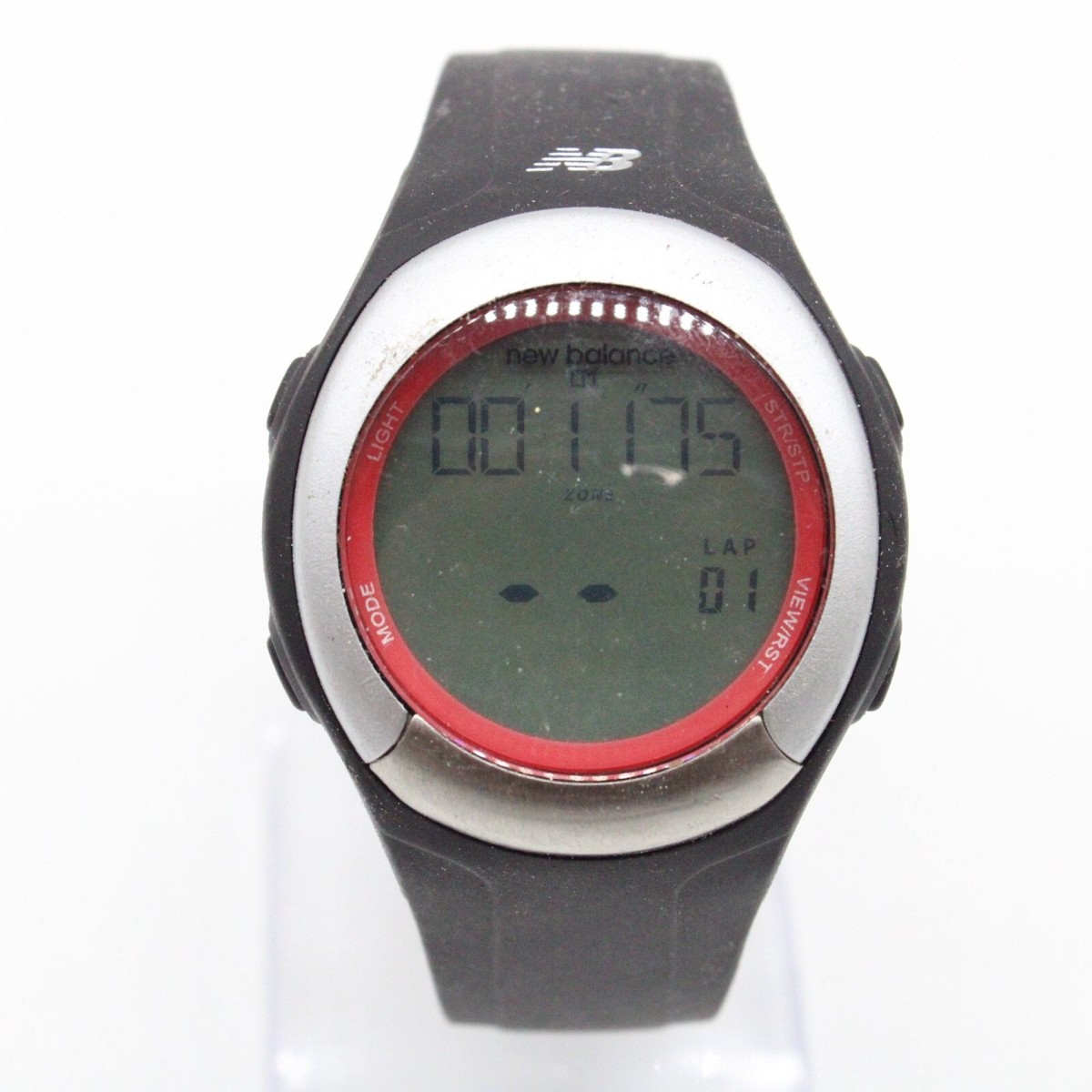 Vintage New Balance Digital Watch Men Silver Tone Stainless  display picture 1