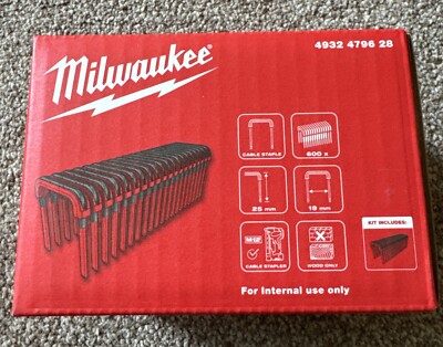 Milwaukee 4932479628 Cable Staples (Box of 600) for sale online | eBay