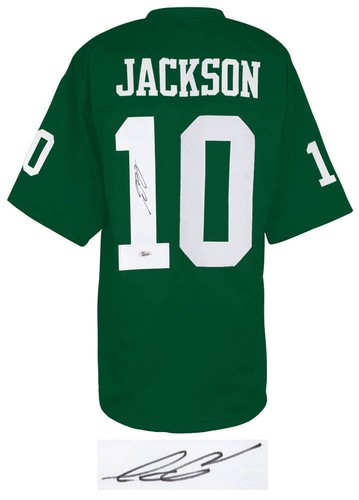 DeSean Jackson (EAGLES) Signed Green Custom Football Jersey - (JSA COA) - Picture 2 of 3
