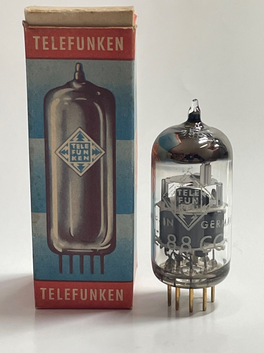 NOS/NIB TELEFUNKEN E88CC TUBE GERMANY year 1967 | eBay NOS/NIB TELEFUNKEN E88CC TUBE GERMANY year 1967 | eBay
