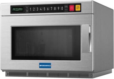 NEW 1800 Watt 23.5'' Microwave Oven High Power 230V ETL Radiance TMW-1800 #5390