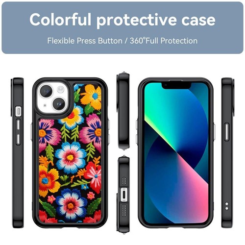 Anti scratch Cover For Samsung S21 S22 S23 S24 Ultra FE hand aqua Embroidery - 第 18/25 張圖片