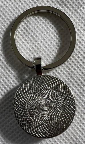 Wednesday Window Keyring NEW GIFT Keychain Glass Dome School Stained Glass - Picture 2 of 2