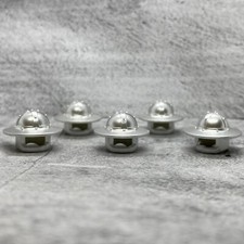 5pack Custom Classic Knight Helmet Silver Block Accessory for Minifigs E9TK50
