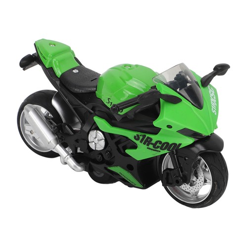 Kids Pull Back Motorcycle Toy Sound Light Effects High Simulation Alloy - Picture 13 of 21