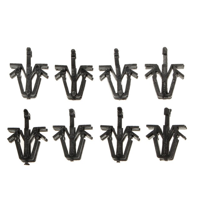 10x Grille Grill Trim Retainer Clip Pom Fastener for Toyota Rav4