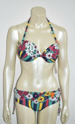 *** CHEEK BY LISCA *** PUSH UP BIKINI SET model FLOWER POWER *** RRP: 85 