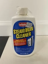 Whink Steam Iron Cleaner 10 oz Unclogs Hard Water Deposits Discontinued