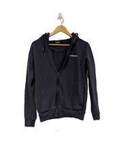 Original McKenzie Mens Black Cotton Full Zip Hoodie Size M - Logo