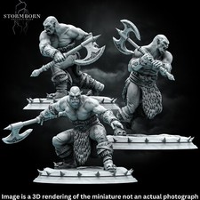 Orc Warrior Models For DnD Pathfinder And Tabletop Games Great Gift