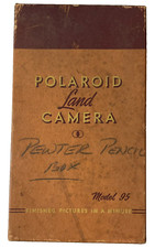 Vintage Polaroid Land Camera Model 95 In Original Box - Untested