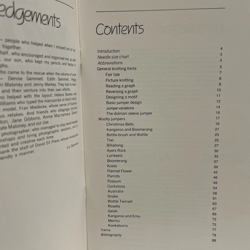 Woolly Jumpers 21 Easy To Knit Australian Designs Liz Gemmell - Image 4 of 4