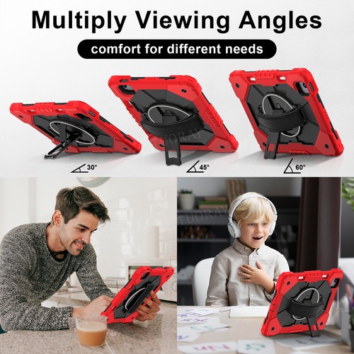 Shockproof Stand Case Cover For iPad 10.9 10th Pro 11 13 2024 10.2" 8 7 6 Air 6 - Picture 44 of 118