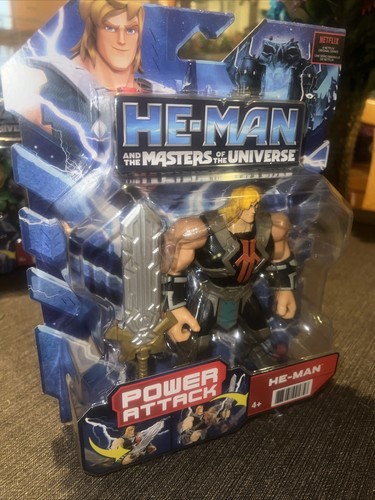 HE-MAN And The Masters Of The Universe POWER ATTACK Figure 2021 Animated NETFLIX - Picture 8 of 12