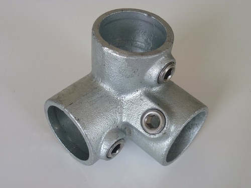 Rohrverbinder Fußplatten,T Stücke Kurz /Lang, Bögen und 3 Wegsverbinder +Rohre - Bild 68 von 72