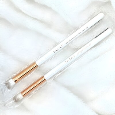 FARAH Eye & Detail Brushes Duo Bundle Set - F.A.R.A.H Eyeshadow Makeup Blending