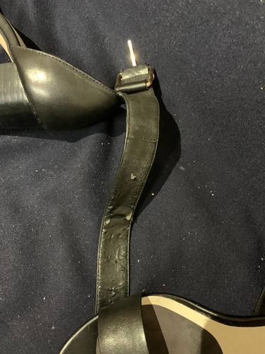 Sandali da donna Aldo in pelle nera taglia UK 3/US 6/EU 36 - Foto 4 di 9
