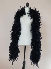 Black Boa Feathers 80 in