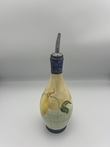 Italian Ceramica Olive Oil Dispenser Made In Italy- Brand New - Picture 6 of 16