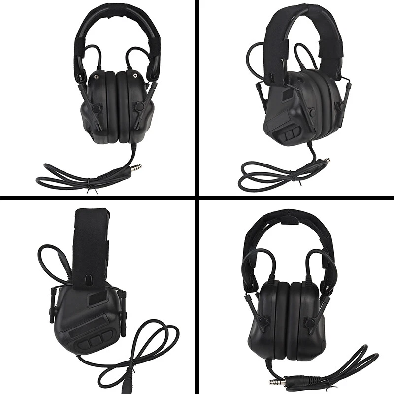 Auriculares tácticos electrónicos IDOGEAR G5 pastilla cancelación de ruido equipo de reducción Foto 2 de 4