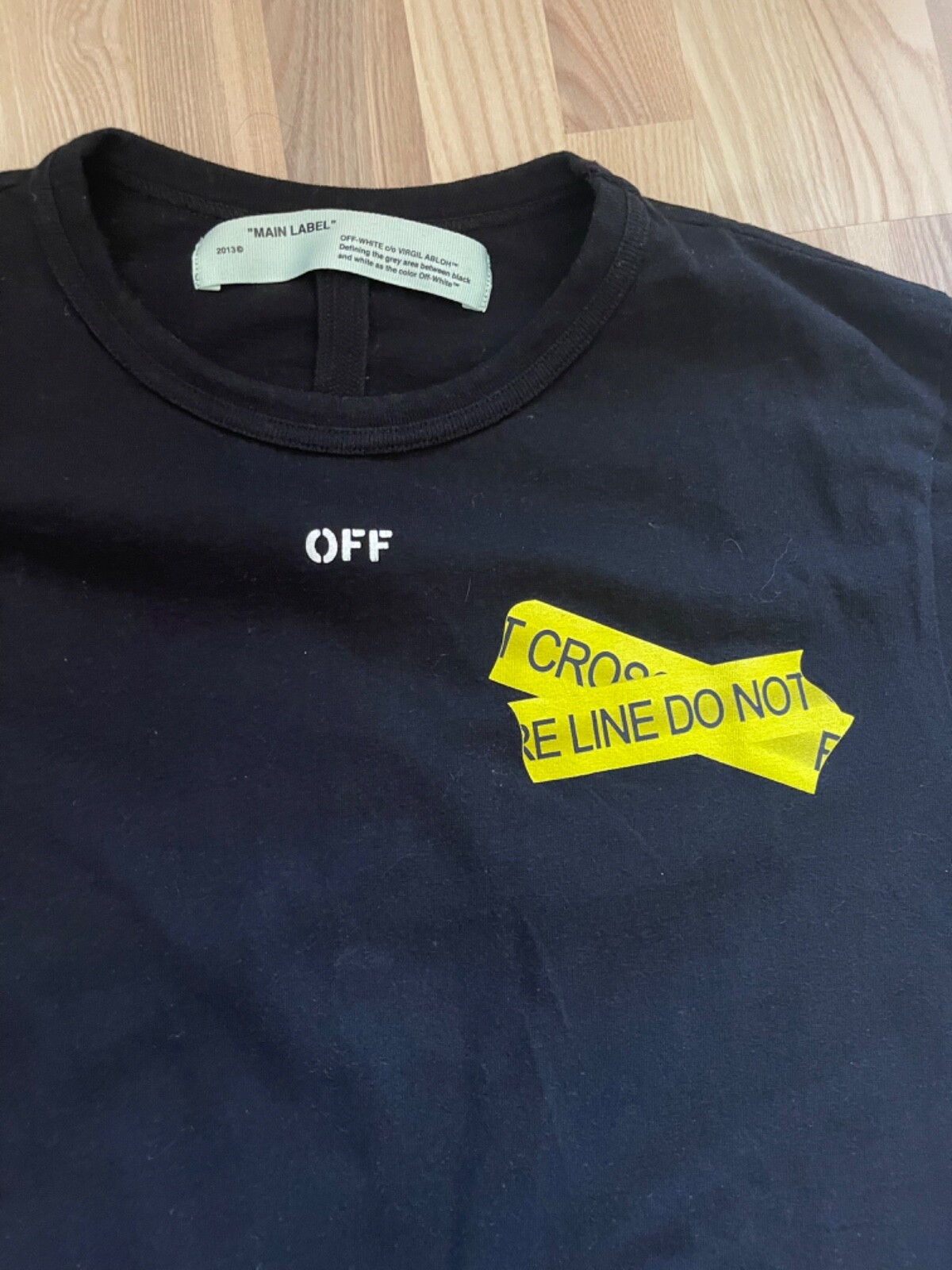 off white price tag