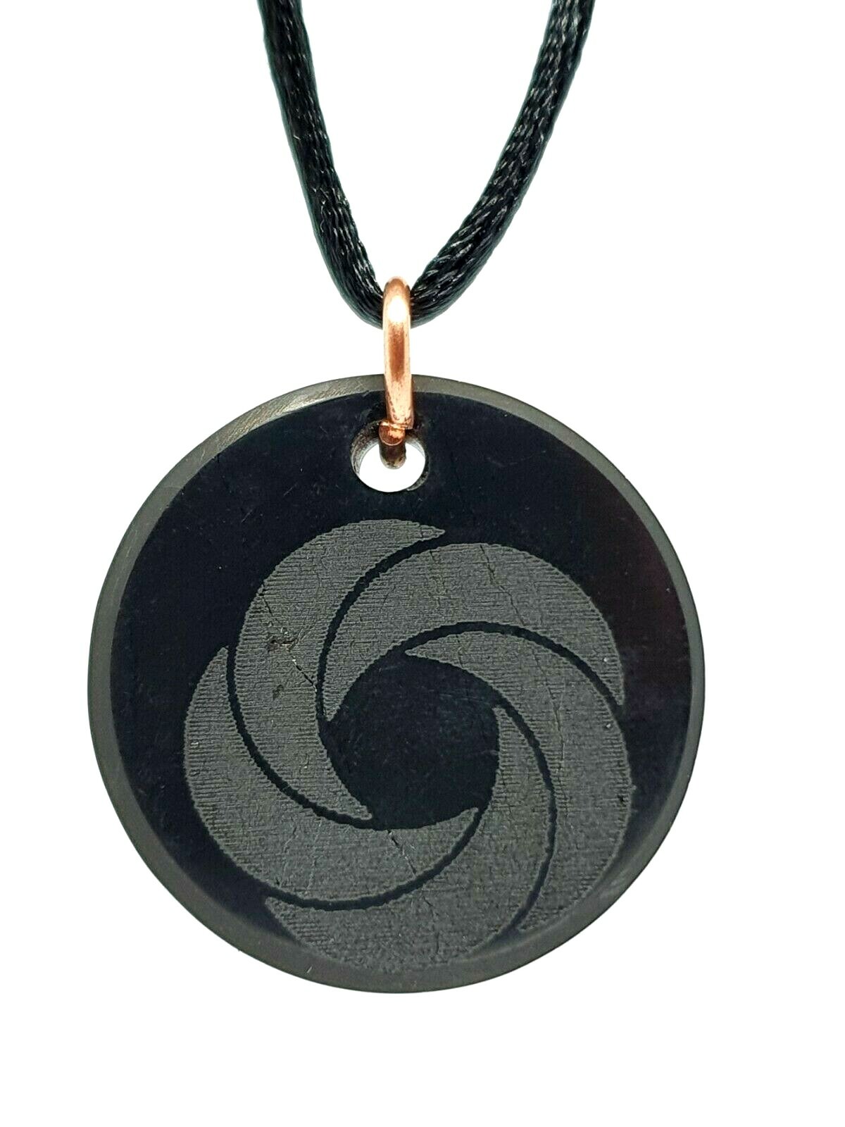 Shungite Necklace Pendant Gemstone Yarilo Copper EMF Ethnic Bohemian Jewellery