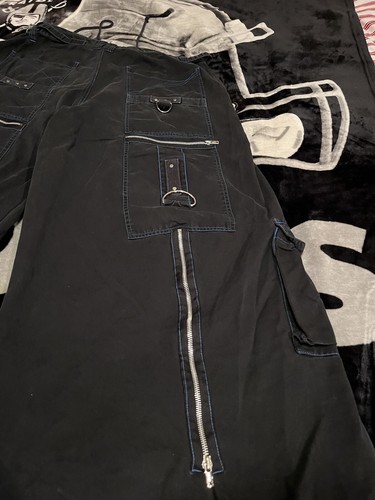 Pantalones de bondage vintage Tripp nyc increíblemente holgados Rave cargo desgastados - Imagen 11 de 16