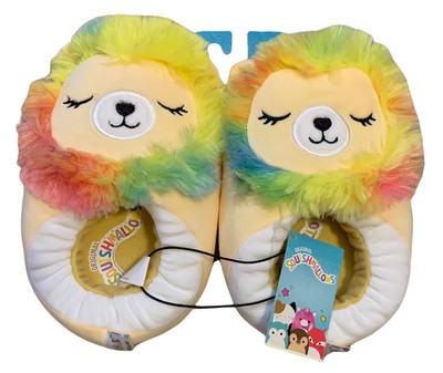kids lion slippers