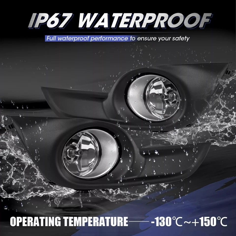 Para 2013-2015 Nissan Altima par de farol de neblina e lâmpada de seta de canto com fiação - Imagem 4 de 4