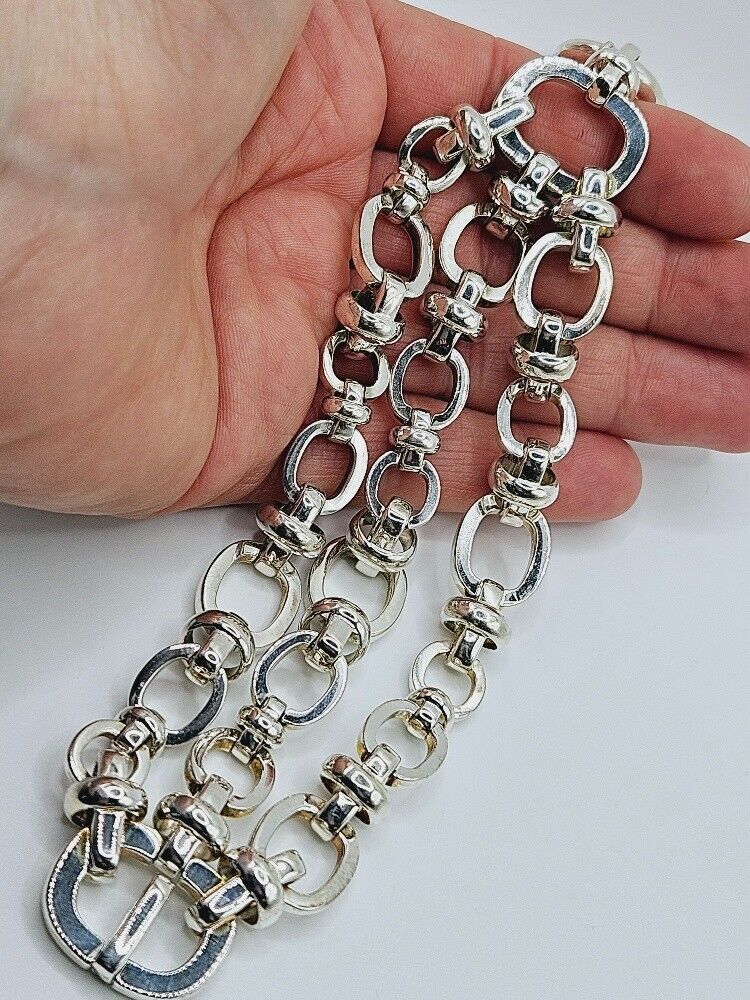 Links of London BRIT LINES bracelet, three rows, silver, superb Links of London BRIT LINES bracelet, three rows, silver, superb