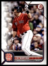 2022 Bowman J.D. Martinez Boston Red Sox #26