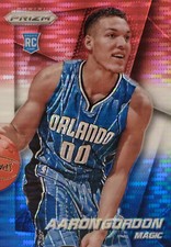 2014-15 Panini Prizm Basketball Base #254: Aaron Gordon Red White and Blue