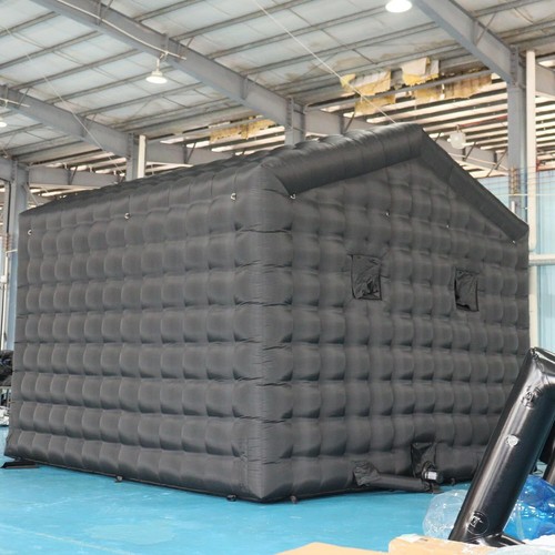 Inflatable Nightclub Cube Tent Disco Cube Gazebo Event House Night Club Event - Picture 8 of 10