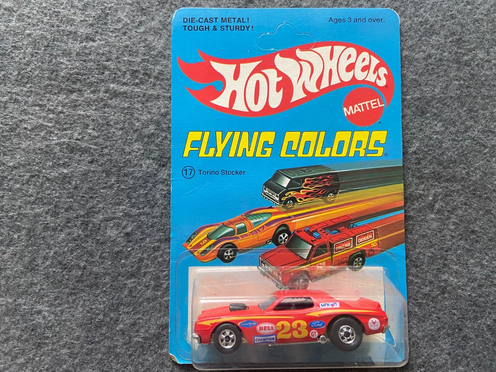 1975 Torino Stocker Flying Colors Hot Wheels eBay