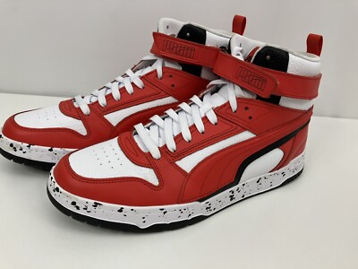 PUMA RBD Game Varsity Patch Sneakers 11.5 Worn Once