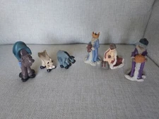 Vintage 1998 Cathy Koziol Figurines Wise Men Nativity